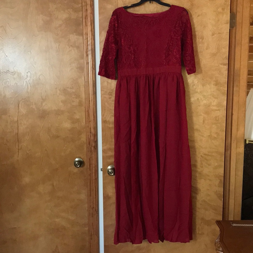 Red Lace Dress